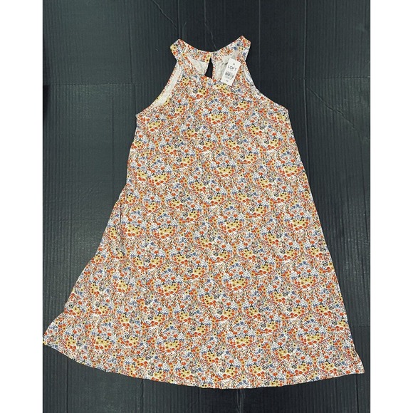 ANN TAYLOR LOFT Outlet NWT Red Floral Lined Halter Dress Size XS New - Picture 1 of 5